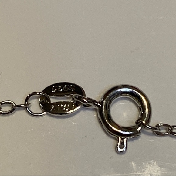 Natural Rose Quartz 925 Sterling Silver Earrings and necklace set - Picture 11 of 12